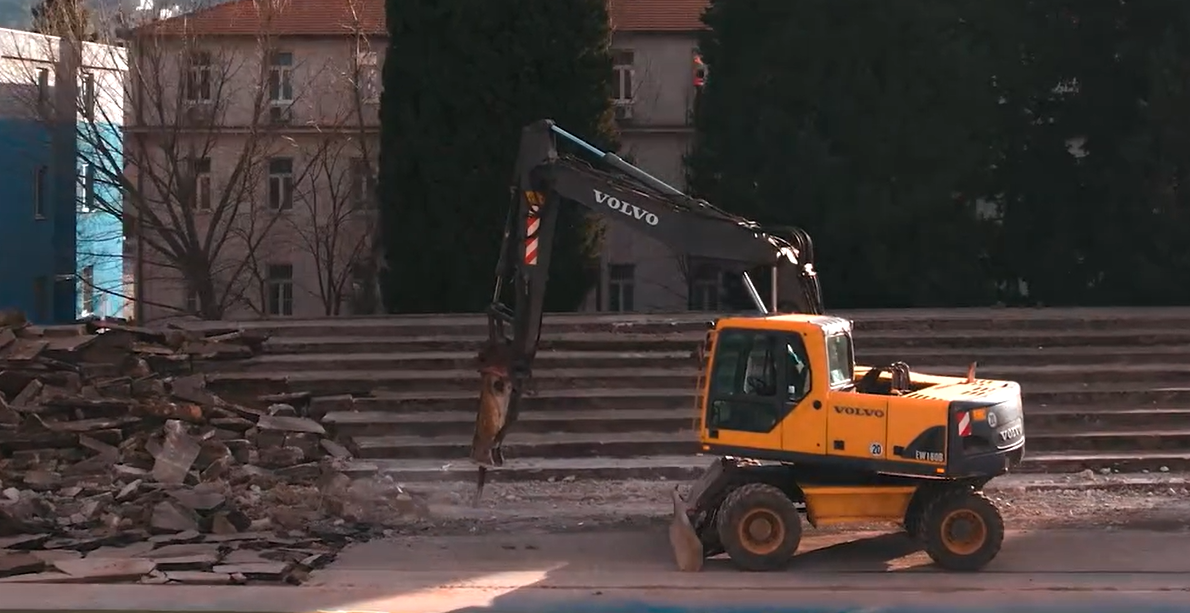 Pogledajte Kako Napreduju Radovi Na Stadionu Pod Bijelim Brijegom ...